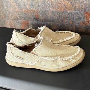 Mens Canvas Croc Slip Ons